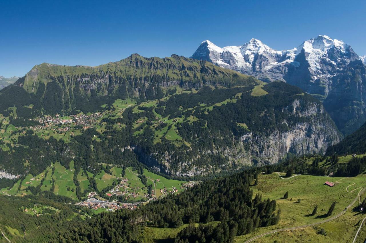 Appartement O 68 Haus Bel Air à Wengen Extérieur photo
